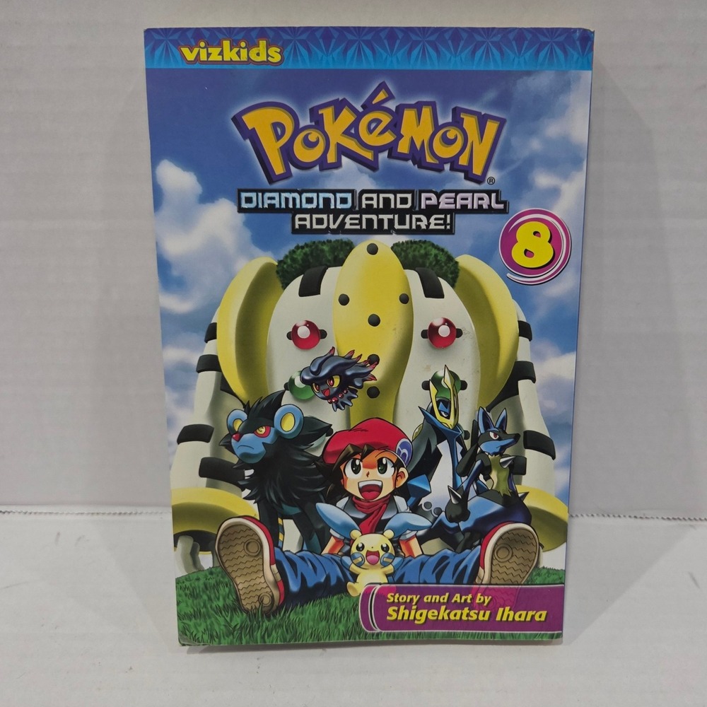 Pokemon Diamond and Pearl Adventure Vol 8 Manga Shigekatsu Ihara Viz Kids Sinnoh